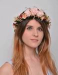 Floral Crown Adele. Preserved Flowers Boho Chic 74.380€ #94657ADELE